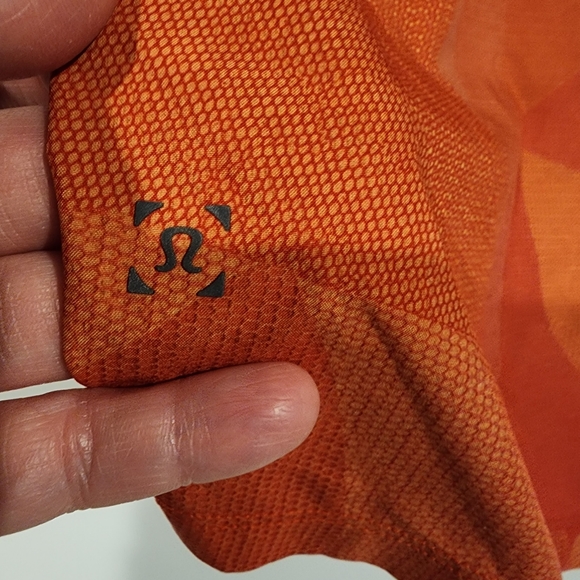 Lululemon Men's Shorts Mesh Mash Orange Multi Shorts Classic Fit XL - Picture 7 of 13